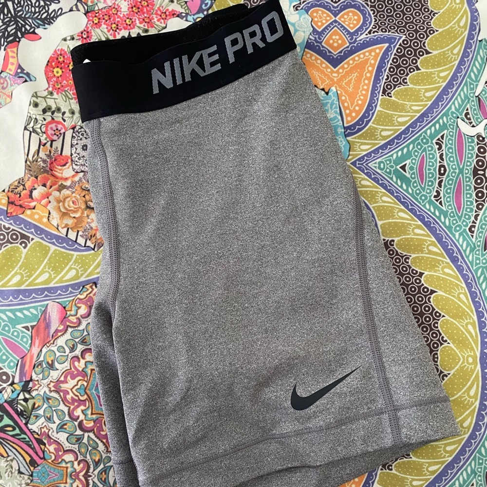 Grey Nike Pro Spandex